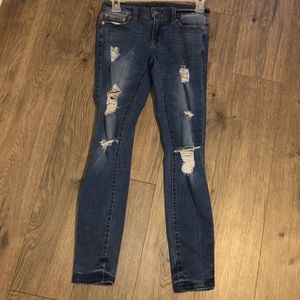 Flex effects low rise jeans Aero postale
